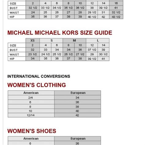 michael kors shoes size 11|michael kors size chart women's.